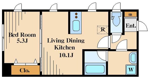 アン・ウィスタリアの物件間取画像